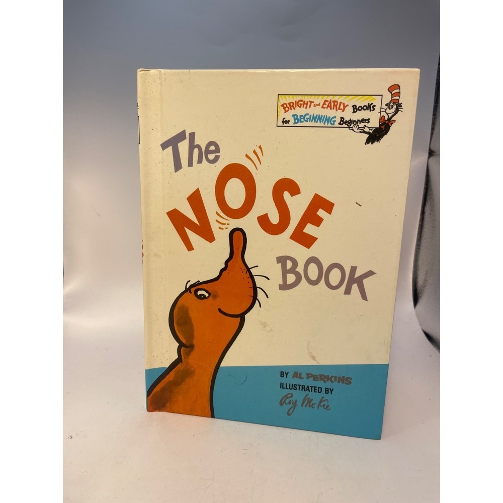Vintage Dr. Suess book club edition 1970 The Nose Book Children‎